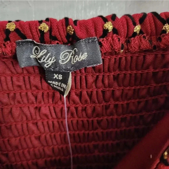 ‎Lily Rose Foil Emblished Skater Dress - Picture 8 of 15